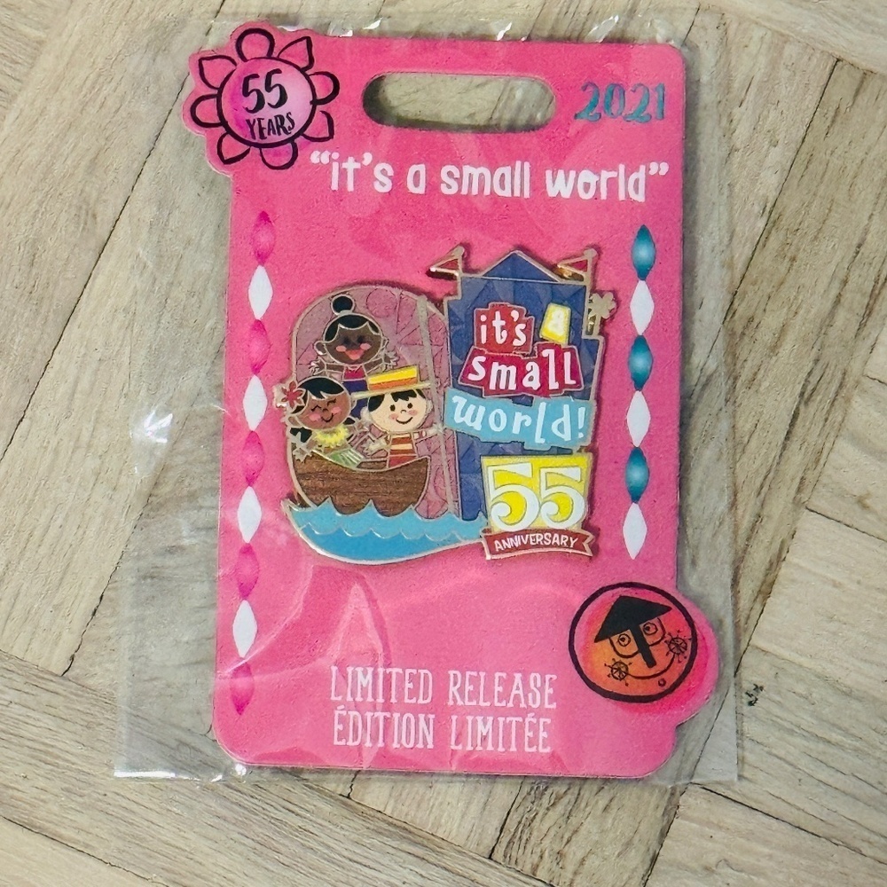Disney - 55th Anniversary It's a Small World Pin, Limited Release